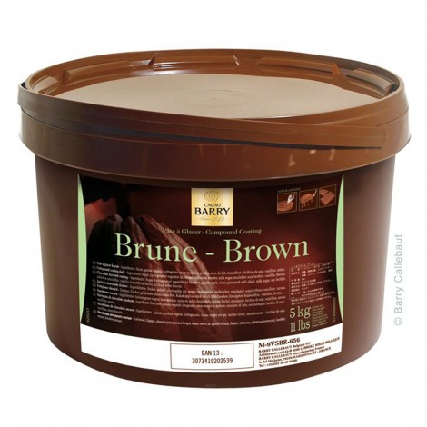 Pâte à glacer brune