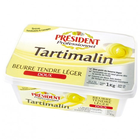 Tartimalin Beurre tendre léger et doux 1 kg