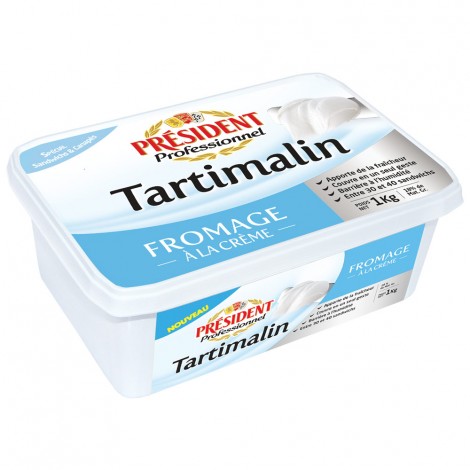 Tartimalin Fromage à  la crème barquette 1 kg