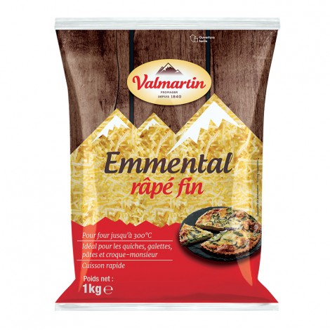 Emmental Rapé fin 1 kg