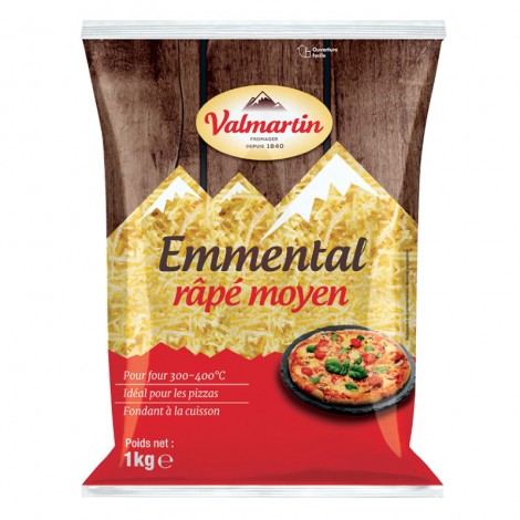 Emmental rapé moyen 1 kg