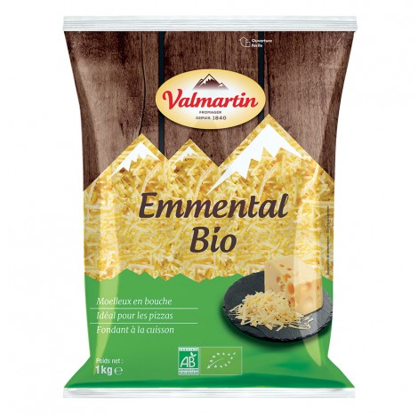 Emmental rapé bio 1 kg