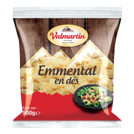 Emmental dés 500 g