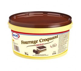 Fourrage croquant chocolat