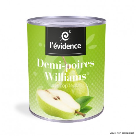 Demi-poires Williams 4/4