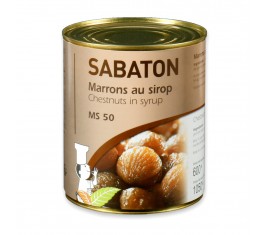 Marrons au sirop entier