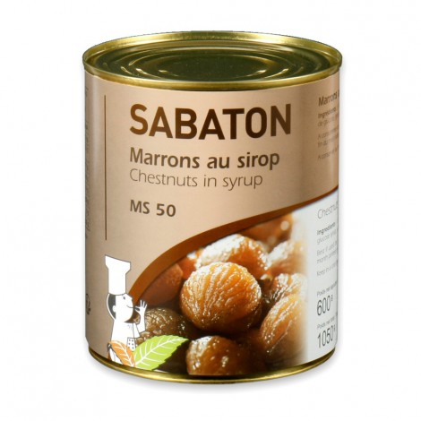 Marrons au sirop entier