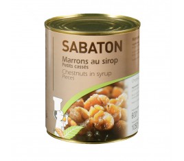 Marrons au sirop petits cassés