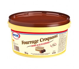 Fourrage croquant caramel au sel de Guérande