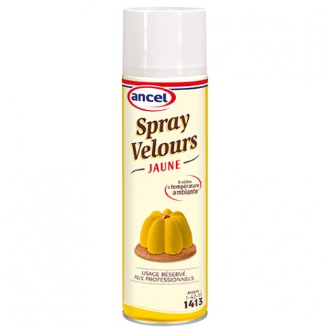 Spray velours jaune