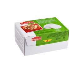 Tranches de fromage de chèvre surgelées IQF (Affiné 10 g - Diamètre 55 mm)