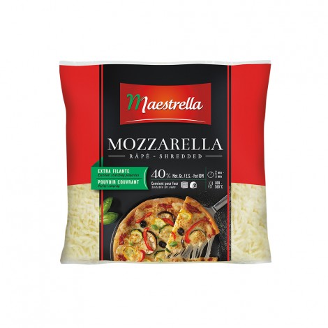 Mozzarella Maestrella 40% râpée
