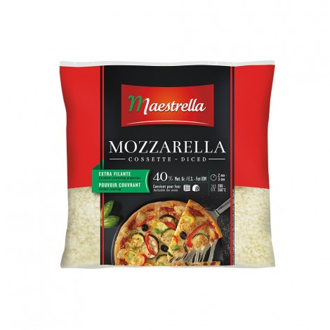 Mozzarella Maestrella 40% cossettes