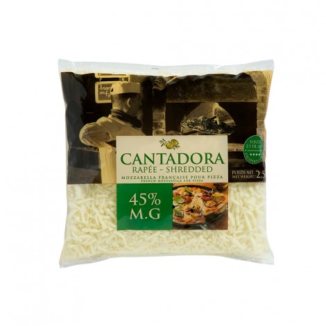 Mozzarella Cantadora 45% râpée