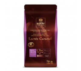 Lactée Caramel Chocolat de couverture au lait au caramel 31% cacao
