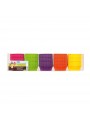 Assortiment caissettes 5 couleurs N°1207