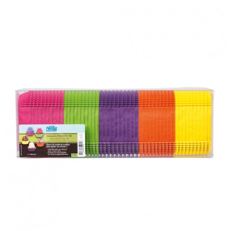 Assortiment caissettes 5 couleurs N°88