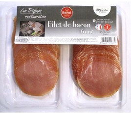 Filet de bacon fumé