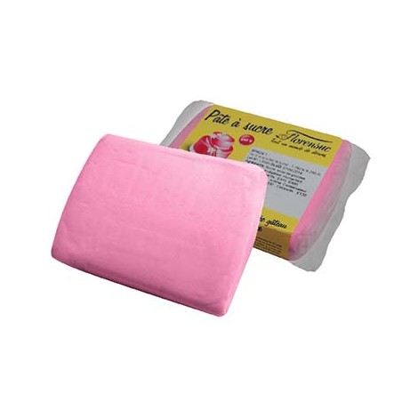 Pâte à sucre Patisdécor - Rose pastel - 100 g - Pâte à sucre