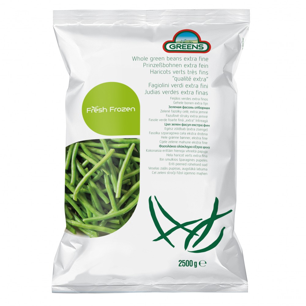 Haricot vert extra fin blanchi - Réseau Krill