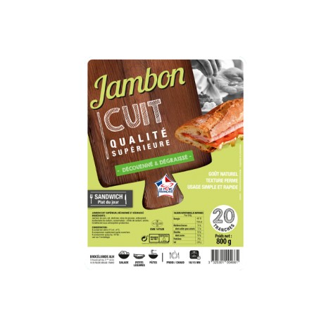 Jambon sup DD VPF 20 tranches