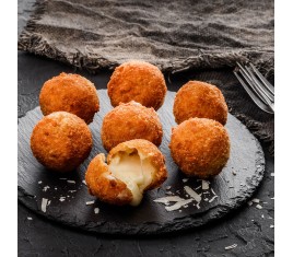 Old Gouda dough balls