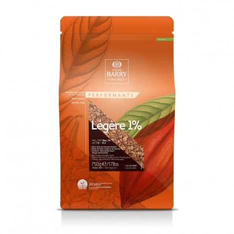 Cacao poudre Légère 1% 