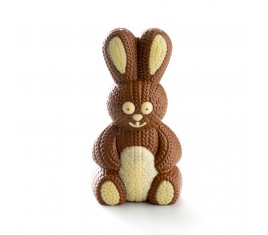 Moule à clips Lapin Tricot 15 cm