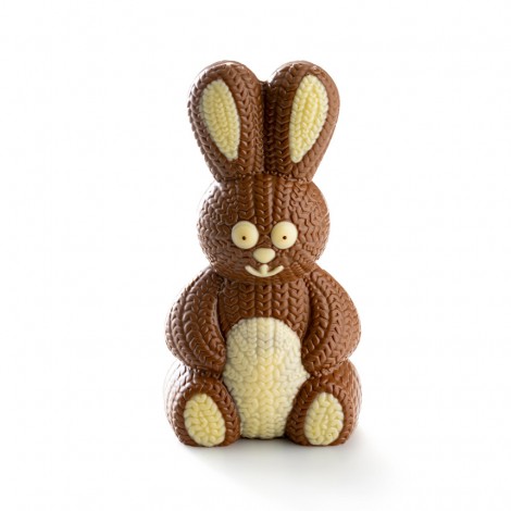 Moule à clips Lapin Tricot 15 cm