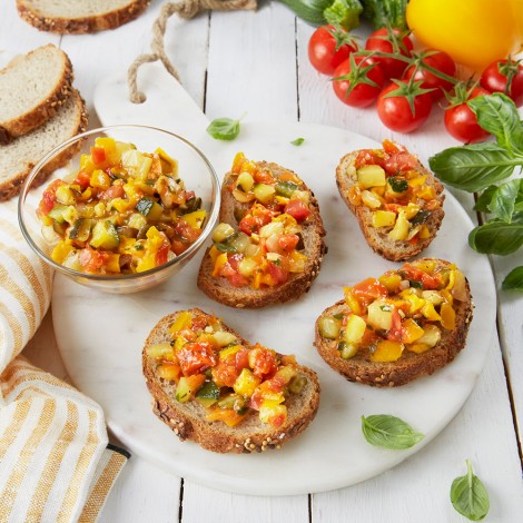 Tartare de légumes du soleil