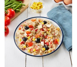 Salade de riz au thon à la Niçoise