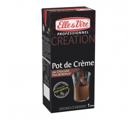 Appareil à Pot de Crème au chocolat Valrhona® origine Equateur