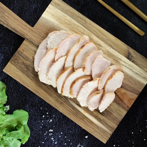 Emincés tranchettes de filet de poulet cuit rôti