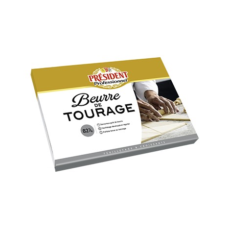 Beurre sec Tourage 82% Plaque 2 kg