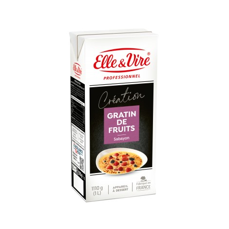 Gratin de fruits Sabayon