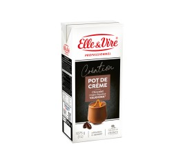 Appareil à Pot de Crème au chocolat Valrhona® origine Equateur