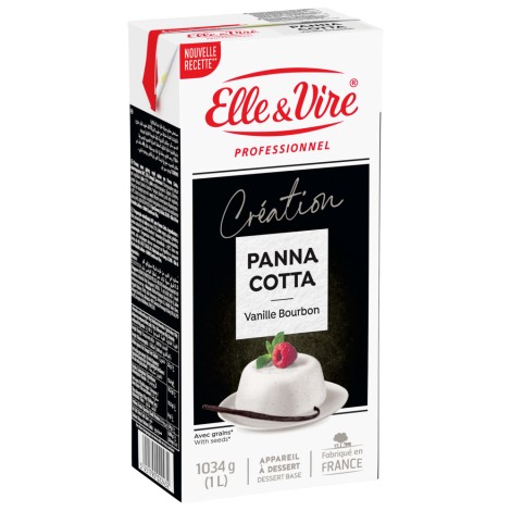 Panna Cotta à la vanille Bourbon