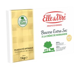 Beurre tourage Extra sec 84% MG