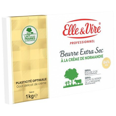 Beurre tourage Extra sec 84% MG 