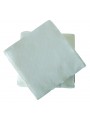 SERVIETTES de table BLANCHES CLASSIC 30 x 30 cm 1 pli Lisse