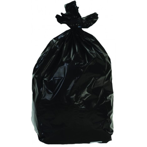SACS POUBELLE NOIRS 130 LITRES