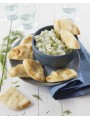 Tartare de concombres au fromage blanc