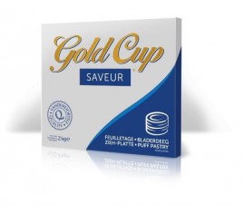 GOLDCUP SAVEUR FEUILLETAGE Plaque - 80% MG