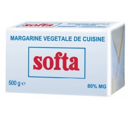 Margarine SOFTA végétale - 80%MG - Cuisine