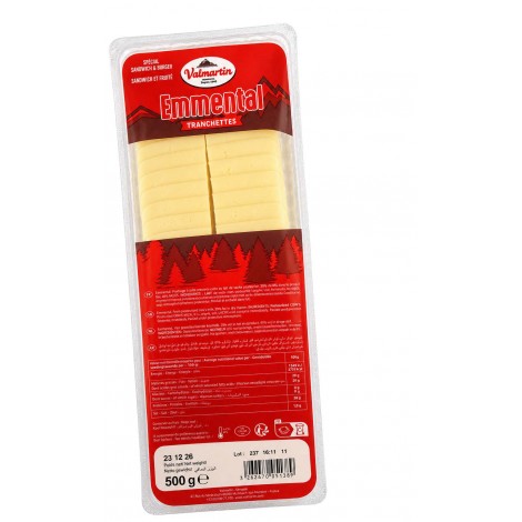 Tranchettes emmental 15x5cm 500g