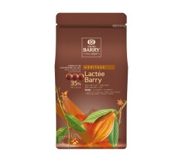 Lactée Barry Chocolat de couverture au lait 35% cacao