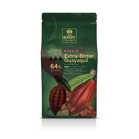Extra-Bitter Guayaquil Chocolat de couverture noir 64%