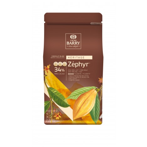 Chocolat Blanc ZEPHYR 34%