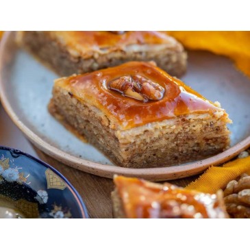 Baklava aux amandes et &agrave; la fleur d&rsquo;oranger